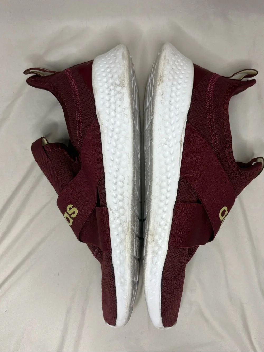 adidas woman’s burgundy sneakers